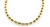 18k Yellow Gold Hand Made Beaded Chain 5mm 18 Inches