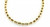 18k Yellow Gold Hand Made Beaded Chain 5mm 26 Inches