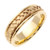 14k Yellow Gold 7mm Handmade Wedding Band