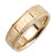 14k Yellow Gold 6.5mm Fancy Wedding Band