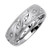 14k White Gold 7mm 0.24ct. Diamond Wedding Band --15288