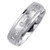 14k White Gold 7mm Round 0.48ct. Classic Diamond Wedding Band