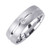 14k White Gold 7mm With One 0.1ct. Diamond Wedding Band