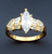 14k Yellow Gold 2ct Marquise Cut W/ Baguette Accent Cz Engag