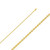 18k Yellow Gold Rolo (cable) Link Chain, 1.4mm  24 Inches