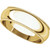 18k Yellow Gold 6mm High Polished Traditional Milgrain Wedding Band