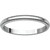 18k White Gold 2mm High Polished Traditional Milgrain Wedding Band