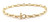 14k Yellow Gold 5mm Solid Puffed Anchor 16 Inches Chain