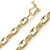 14k Yellow Gold 6mm Solid Puffed Anchor 18 Inches Chain