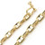 14k Yellow Gold 7mm Solid Puffed Anchor 24 Inches Chain