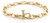 18k Yellow Gold 7mm Solid Puffed Anchor 8 Inches Bracelet