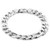 Sterling Silver Hand Made Figaro Bracelet 12mm And 8 Inches