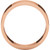 14k Rose Gold 6mm Classic Flat Wedding Band