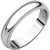 4mm 950  Platinum High Polished Traditional Milgrain Wedding Band