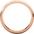 18k Rose Gold 4mm High Polished Traditional Milgrain Wedding Band