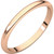 18k Rose Gold 2mm High Polished Wedding Band