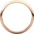 18k Rose Gold 2mm High Polished Wedding Band