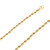 14K Yellow Gold 4mm Regular Rope Chain 22 Inches