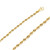 14K Yellow Gold 5mm Regular Rope Chain 22 Inches