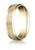 14k Yellow Gold 6mm Comfort-Fit Satin-Finished Wedding Band