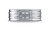 Platinum 8mm Comfort-Fit Satin-Finished High Polished Center Trim and Round Edge Carved Design Band