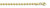 14K Yellow Gold Bead Link Bracelet, 4mm Wide 7 Inches