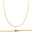 14k Gold 2.5mm Figaro Chain Anklet 11 Inches