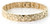 14k Gold  11mm Heavy Nugget Bracelet 7 Inches