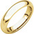 10k Gold 4mm High Polished Comfort Fit Wedding Band