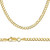 10k Gold 5mm Flat Curb Chain 16 Inches
