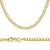 10k Gold 5mm Flat Curb Chain 20 Inches