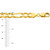 10k Gold 10.25mm Open Figaro Chain 28 Inches