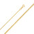 10K Gold 1mm Box Chain 16 Inches