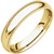 10k Yellow Gold 4mm High Polished Comfort Fit Milgrain Wedding Band