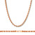 14k Rose Gold 4mm Rope Chain 22  In