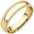 10k Gold 5mm High Polished Comfort Fit Double Milgrain Wedding Band