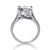 1.00 ct Center (Round) 18K W/G 3.35mm Diamond Engagement Ring