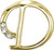 14k Yellow Gold 3/8 Inch 0.06ct Diamond Initial D Pendant