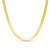 10k Yellow Gold 6mm Herringbone Chain 24 Inches