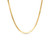 10k Yellow Gold 4mm Herringbone Chain 22 Inches