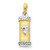 14k Gold Mezuzah With Shin Charm