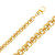 10K Yellow Gold Handmade Manchester Chain  9.0mm 24 Inches