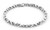 10k White Gold Fancy Handmade Chain 4.2mm 26 Inches