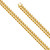 10K Yellow Gold 11mm Wide Hollow Miami Cuban Chain 24 Inches