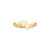 14k Yellow Gold Double Heart Signet Ring 9mm by 10mm 14k Yellow Gold Double Heart Signet Ring 9mm by 10mm