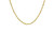 14k Gold Diamond Cut Bar Chain Necklace .9mm 20Inches