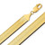 14k Gold 18mm Herringbone Chain 24 Inches