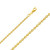 18k Yellow Gold rolo (cable ) Link Chain 2.4mm 16 Inches