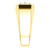 18k Yellow gold Mens Radiant cut  Diamond Ring 1.25ct.