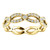 14k Yellow Gold 1/2 ct Infinity Inspired Eternity Band